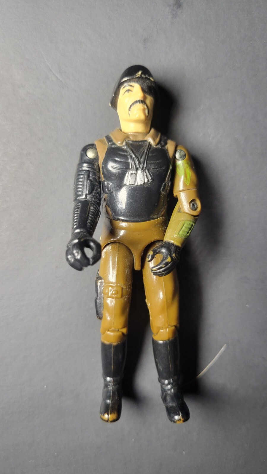 1983 MAJOR BLUDD GI JOE VINTAGE ORIGINAL ACTION FIGURE Hasbro NO REPRO!