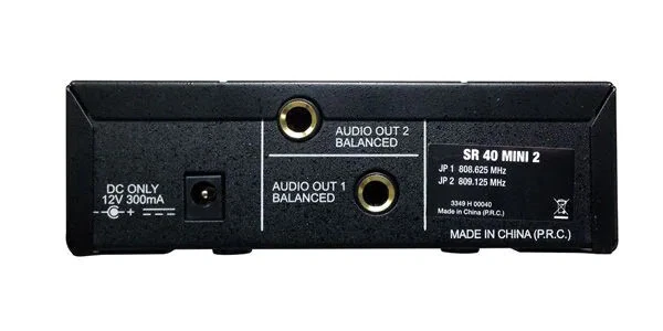 AKG 2 channel B band wireless system WMS40 PRO MINI2 INSTRUMENTAL SET DUAL