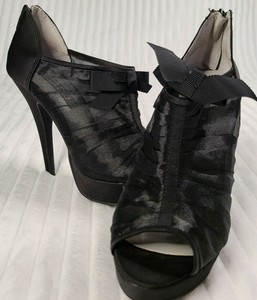 sapato anabela salto alto