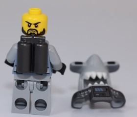 LEGO Ninjago Movie Hammer Head Shark Beard Minifigure 70615 (njo353)