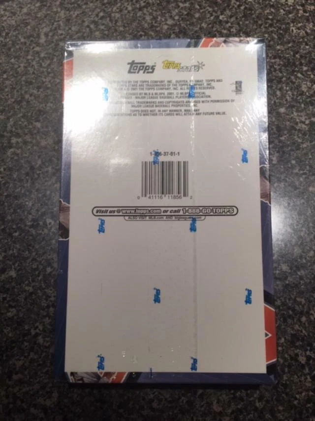 2001 Topps Stars Baseball Hobby box  Pujols Rookie Year - Image 2 of 2