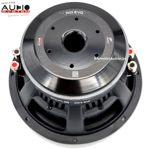 AUDIO SYSTEM R-10 EVO 25cm Subwoofer 700 Watt Auto Woofer 10" Radion 2x4 Ohm - Bild 3 von 7