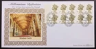 GB Benham 2000 10x1st Millennium Definitive Booklet on First Day Cover, Windsor