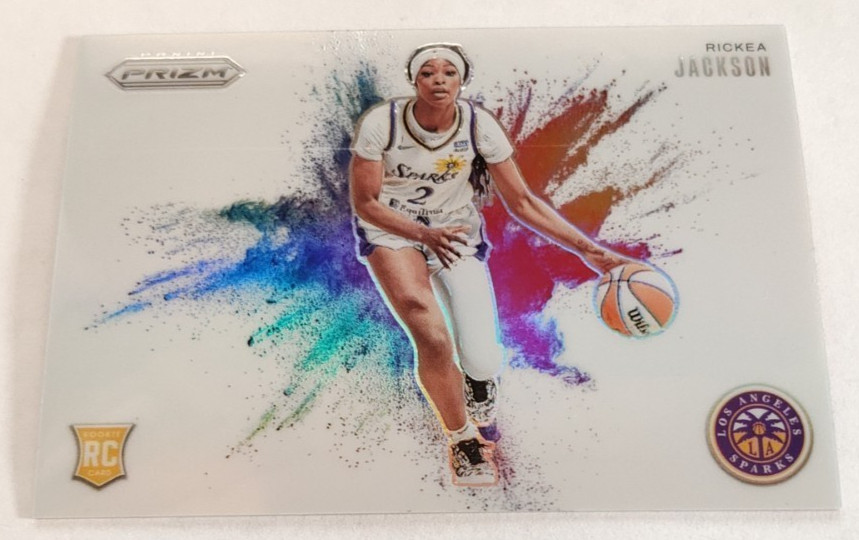 2024 Prizm WNBA Color Blast Rickea Jackson RC #4 SSP RARE ROOKIE!