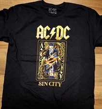 BRAND NEW** ACDC T shirt LAS VEGAS ALLEGIANT STADIUM size XL