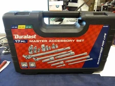 DURALAST, 17-PIECE MASTER ACCESSORY SET, 1/4" 3/8" 1/2", #62-955