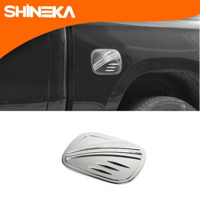 Fuel Tank Gas Cap Door Cover Decor Trim for Dodge RAM 2018+ Chrome