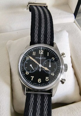 MONTBLANC 1858 AUTOMATIC CHRONOGRAPH WATCH MEN'S 
