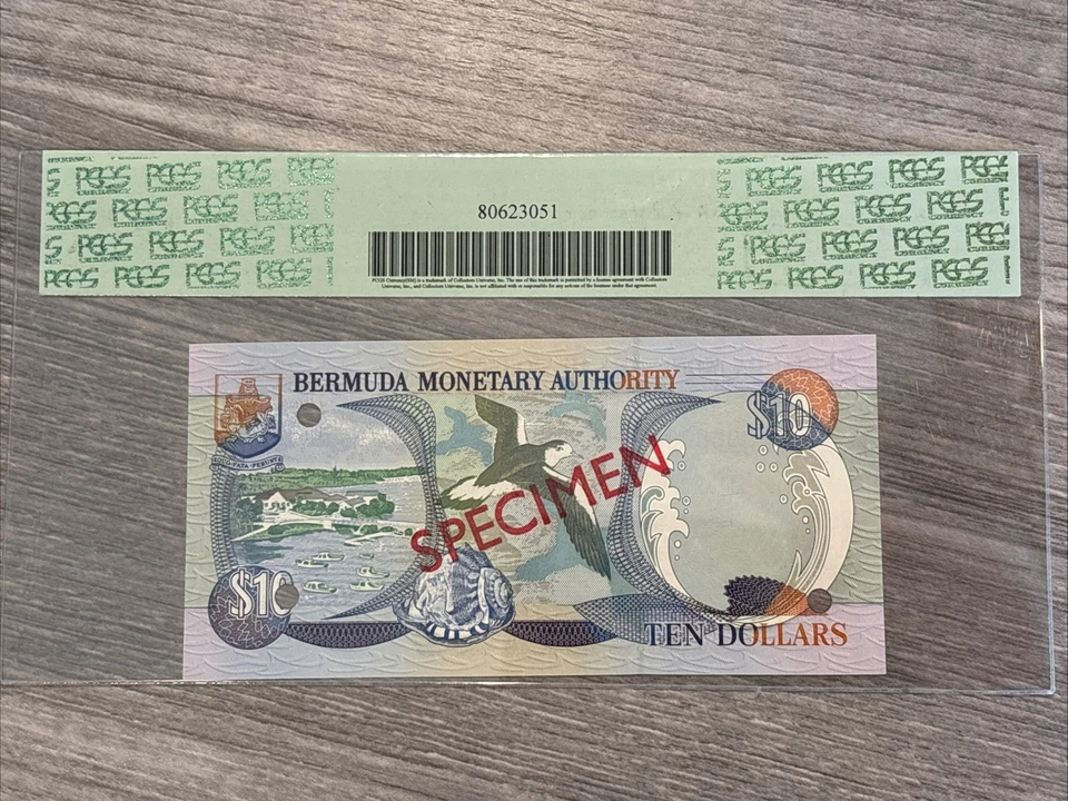 2000- Bermuda- 10 Dollars- Specimen- Pick#52s- PCGS- 68PPQ Superb Gem New - Image 2 of 2