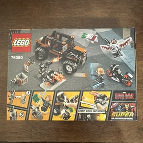 LEGO Marvel Super Heroes Captain America Civil War 76050 179 pcs Comic Book