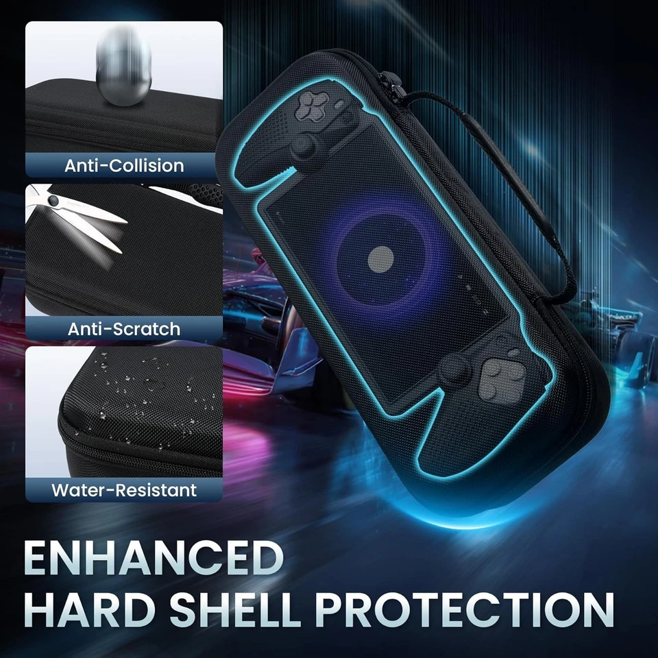 Estuche compacto PS Portal + Tapas para pulgares y protectores de pantalla - Juegos sobre la marcha Foto 4 de 4