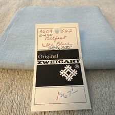 Zweigart Belfast Linen Ice Blue 32 Count 28 X 38