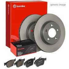 Brembo Front Brake Vented Discs & Pads 350mm fits Land Rover Range Rover Velar
