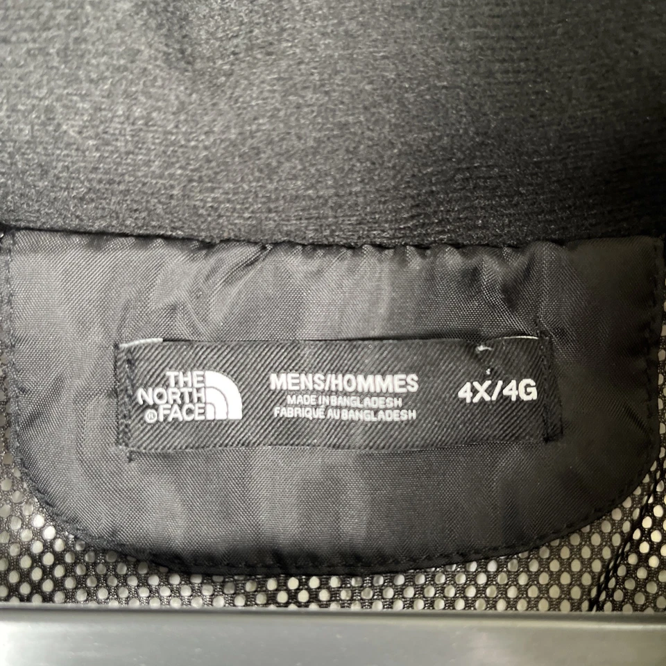 NWT The North Face Resolve 2 DryVent Hooded Jacket Men 4XL Black Waterproof $99 - Image 2 of 4