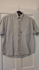 Mercedes Benz 100% Cotton Grey Button Shirt
