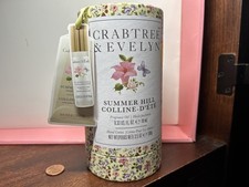 CRABTREE  EVELYN Summer Hill Fragrance Oil O.33oz  Hand Cream 3.5oz NIB