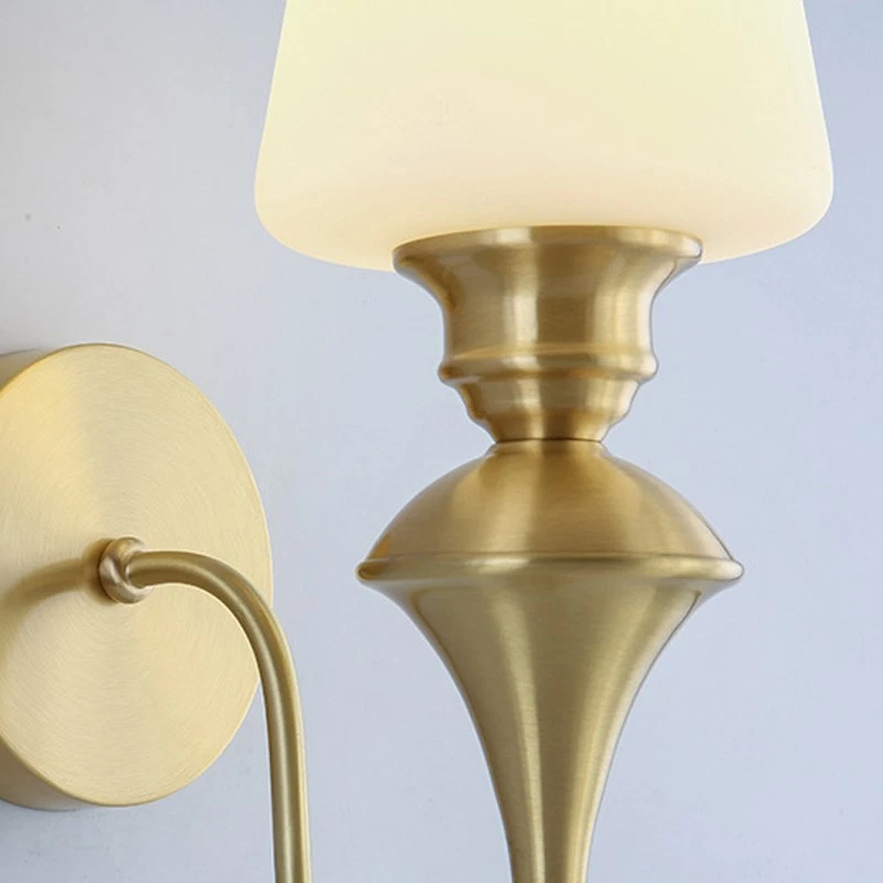 Bedroom Wall Lamp Copper Home Wall Light Hallway Wall Lights Indroor Wall Lamps - Image 4 of 4