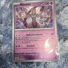 Mewtwo 150/165 SV: Scarlet & Violet 151 Reverse Holo Rare 2023 Akira Egawa