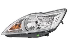 HELLA Ford Focus II 2 Facelift 2008- Scheinwerfer Chrom Abdeckung Links