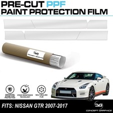 Lower Doors Stone Chip Guard PPF Paint Protection Film Kit For Nissan GTR R35