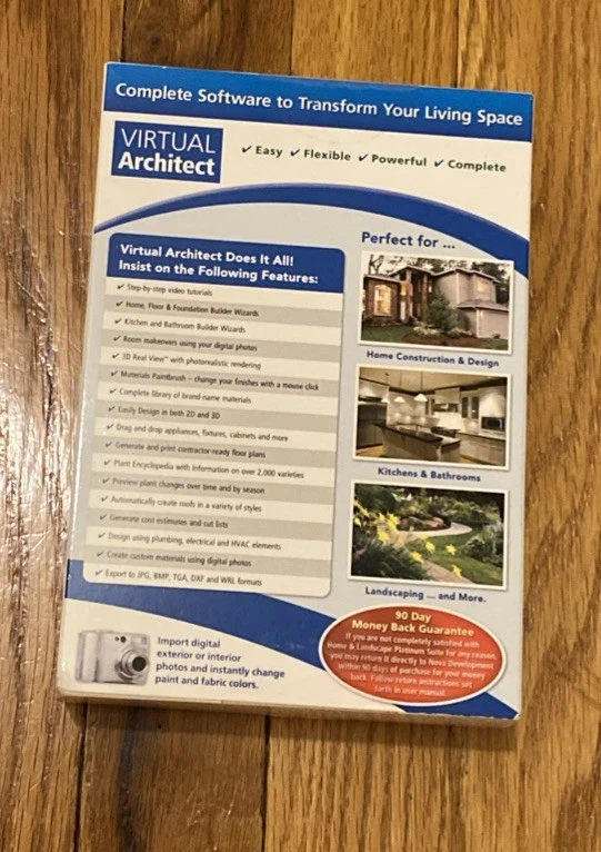 Virtual Architect Home & Landscape Platinum Suite FREE SHIPPING - Image 2 of 4