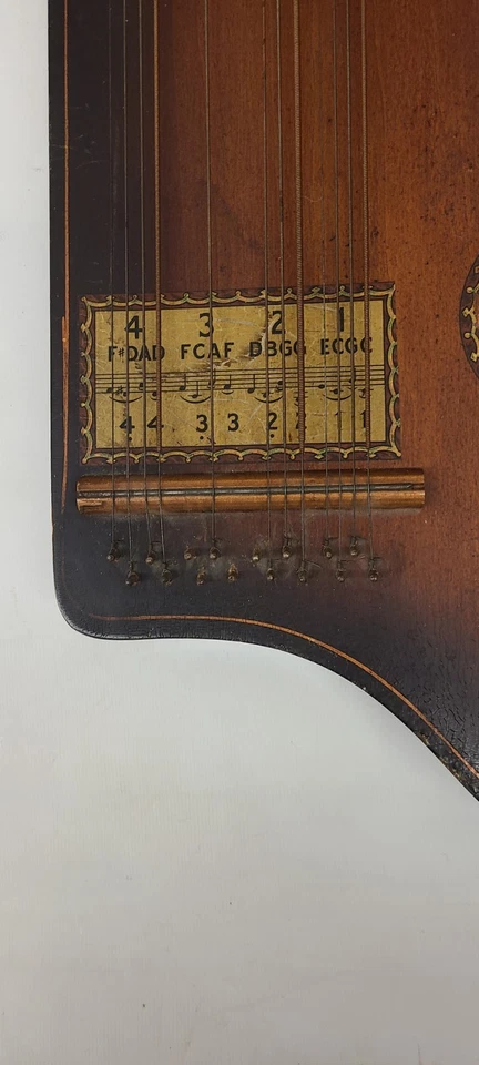 Vintage Oscar Schmidt Hawaiian Tremoloa Zither For Repair - Image 2 of 4