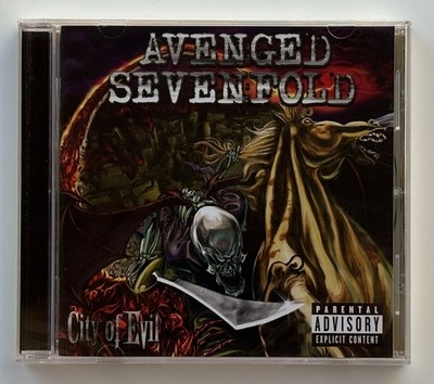 Avenged Sevenfold - City of Evil [Explicit] (CD, 2005) *New/Sealed*