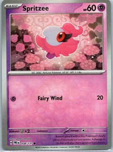 Spritzee (Poke Ball Pattern) 038/131 SV: Prismatic Evolutions