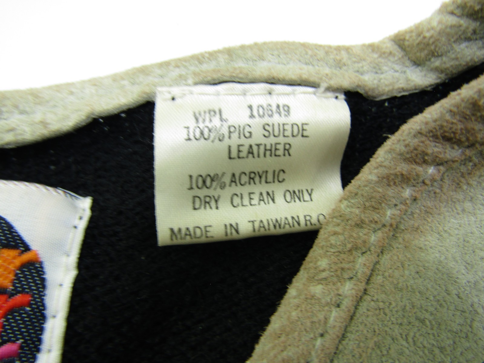 VTG Miller Outerwear Sweater Womens Medium Beaded Fringe Boho Suede Western