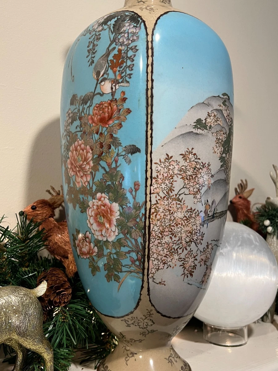 景泰蓝日本花瓶1850-1899 | eBay