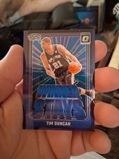 2024-25 Panini Donruss Optic - Winner Stays Tim Duncan #12 Purple Prizm