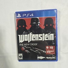 Bethesda Wolfenstein The New Order PS4 2014 NTSC-U/C M Shooter New Sealed