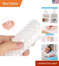 Silent Cabinet Bumpers - 200 Clear Self-Adhesive Pads for Furniture Protection