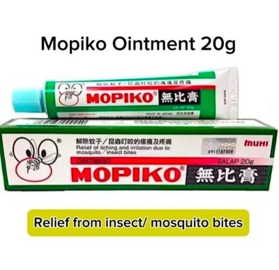 2 x MOPIKO Ointment cream Relief Itching From Mosquito Insect Bite 20g