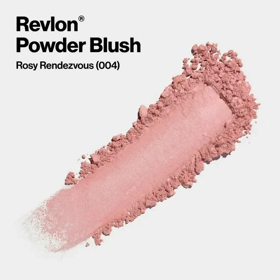 Revlon Powder Blush, Matte Finish, 004 Rosy Rendezvous, 0.17 oz - Image 2 of 2