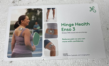 Hinge Health Enso 3 Wireless TENS Muscle and Nerve Therapy Device NEW