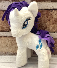 My Little Pony Rarity Plush Pony Stuffed Animal 2013 Hasbro 6 inches Tall