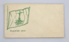 Civil War Era Patriotic Postal Cover Envelope Played Out South Carolina Flag