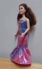 Curvy Barbie 11 1/2" Doll Clothing Metallic Multicolor Evening Gown and Coat — photo 3