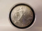 2006 Brilliant  Uncirculated American Silver Eagle-Encapsulated-