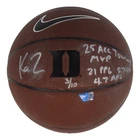 Kon Knueppel Signed & Inscribed Duke Blue Devils Nike Basketball — LE #3/10