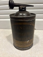 Vintage Standard Household Lubricant Can Standard Oil Company Indiana