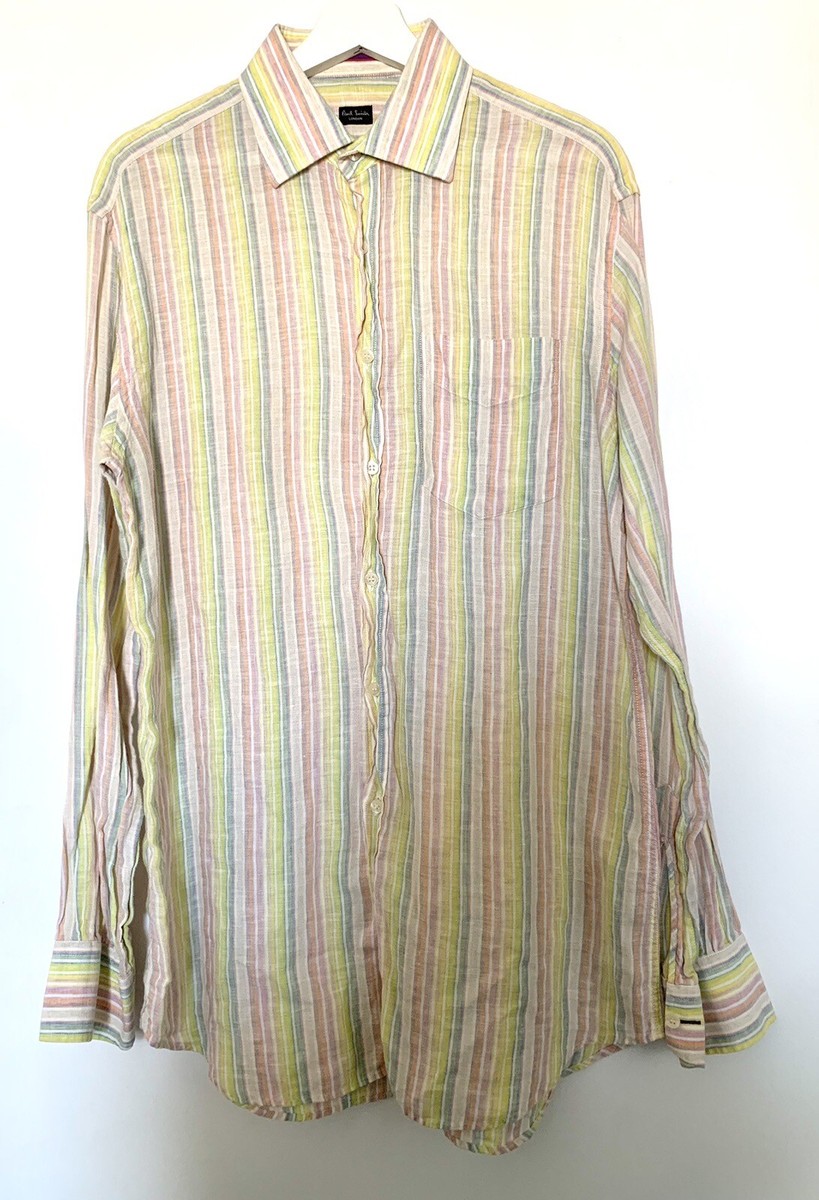 Paul Smith COLLECTION PIACENZAカシミア100% Paul Smith COLLECTION PIACENZAカシミア100% Paul Smith Mens Linen