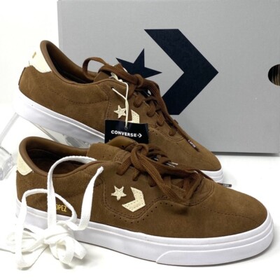 Converse Louie Lopez OX Low Shoe Skate Sneaker Casual Men's Suede Brown A04611C