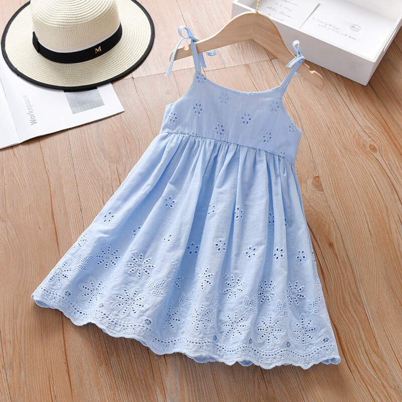 Girls Lace Dress Summer Children's Clothing Slip Party Dress Skirt