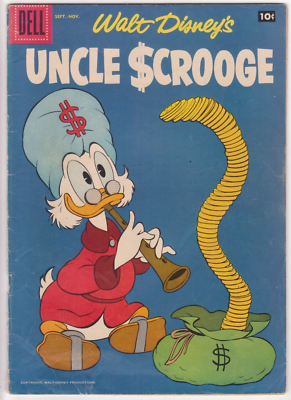 その他 Uncle Scrooge Adventures 19 Carl Barks Walt Disney's Uncle Scrooge #19, Dell Comics 1957 VG 4.0 Carl