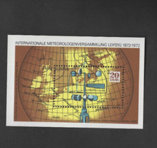 DDR 1972 Mi 1745 Block 34  postfrisch , Windmesser ,  mit Neugummi , Lot