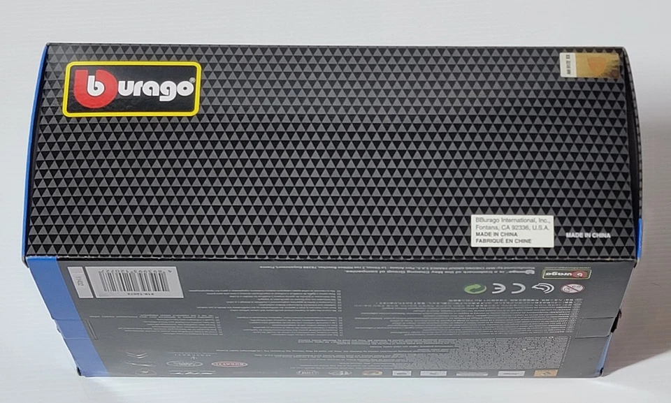 BBURAGO 1968 LAMBORGHINI MIURA 1/18 DIECAST ORANGE UNOPENED NEW IN BOX - Image 3 of 4