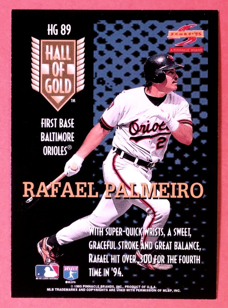 1995 Score - Hall of Gold Rafael Palmeiro #HG 89 for sale online