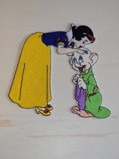 Snow White Princess 5-inch Iron on Embroidered Applique Patch